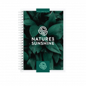 A5 spiraalne märkmik (50 lehte)