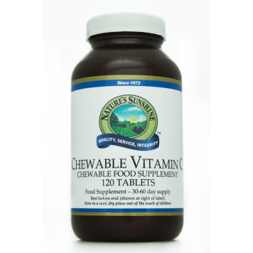 Vitamin C - Chewable 250mg  (120) NSP, viide 1581
