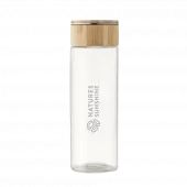 Logoga klaaspudel 500 ml